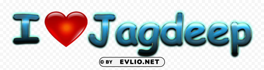 jagdeep love name heart design Isolated Character in Clear Background PNG PNG image with no background - Image ID d1421cf4