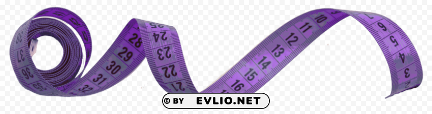 purple measuring tape Transparent PNG images complete package