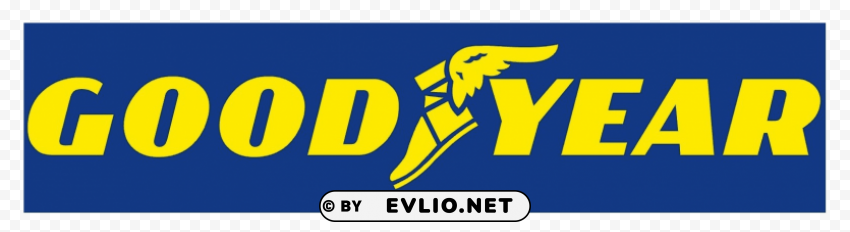 goodyear logo PNG Graphic with Clear Background Isolation