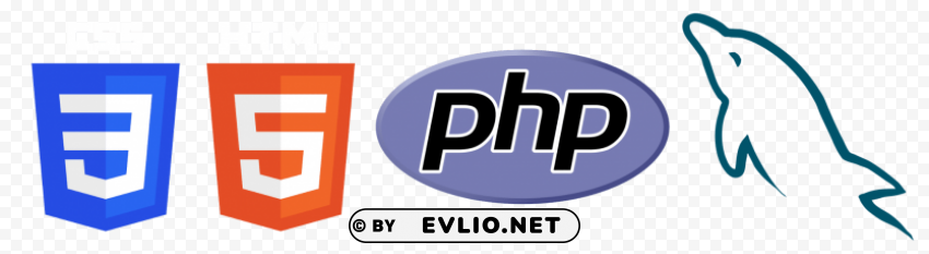 html css php mysql logo PNG with no background required png - Free PNG Images ID e6d981dd