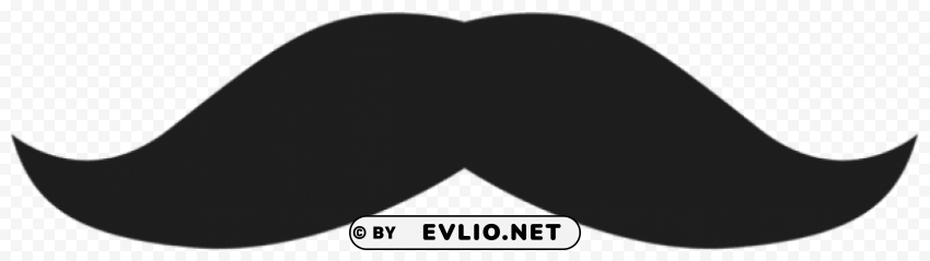 movember stache classic PNG with Isolated Object and Transparency
