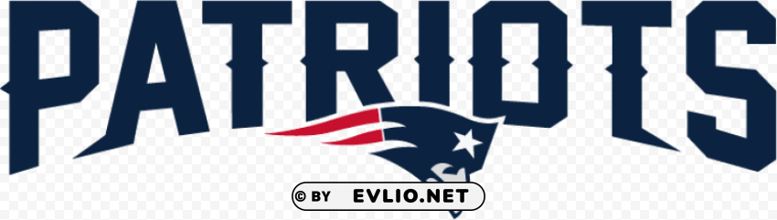new england patriots wordmark PNG with no bg