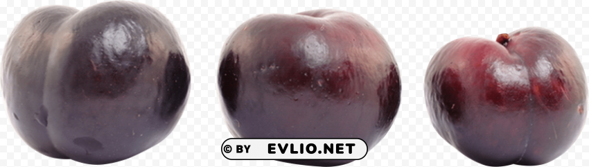 plum Isolated Element with Transparent PNG Background