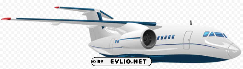 plane transparent vector PNG for overlays