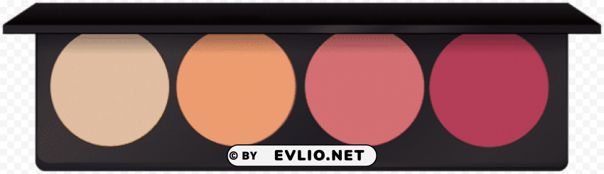 eyeshadows palette Isolated Icon in Transparent PNG Format