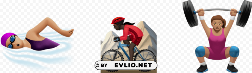 emoji sport ios PNG Graphic Isolated with Transparency