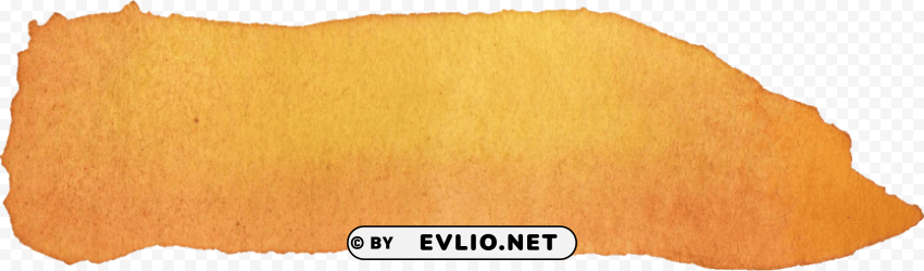 Watercolor Banner Yellow PNG With No Registration Needed