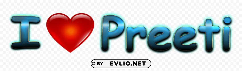 preeti love name heart design High-resolution transparent PNG images assortment