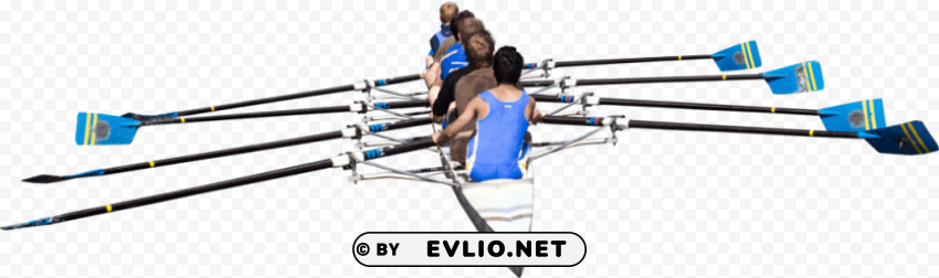 PNG image of rowers PNG images alpha transparency with a clear background - Image ID e36bdfae