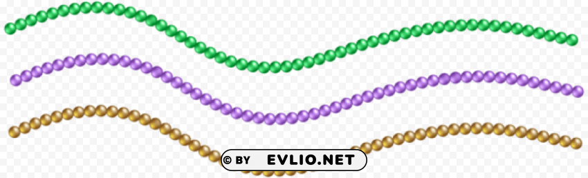 beads decoration PNG Image Isolated with Clear Background