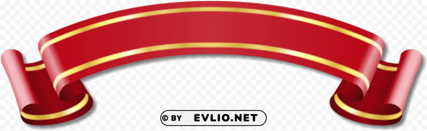 Gold Ribbon Banner PNG Transparent Backgrounds