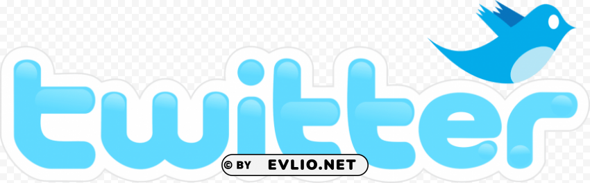 twitter logo and name PNG file without watermark