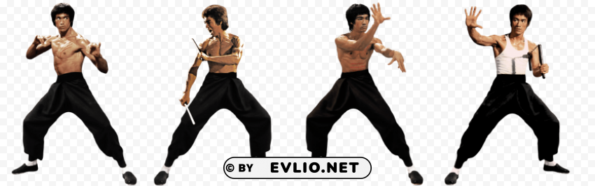 bruce lee PNG images for merchandise