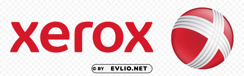 xerox logo Isolated Illustration in Transparent PNG