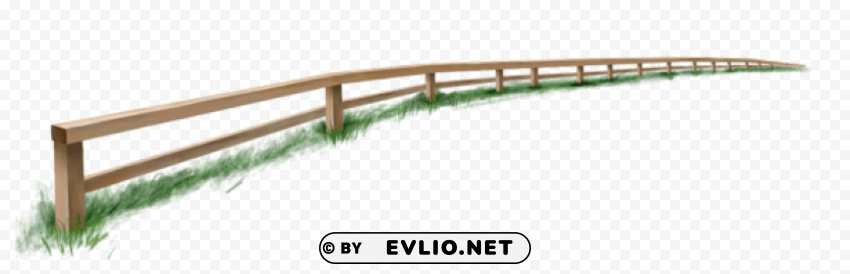garden fence with grass Clear PNG photos