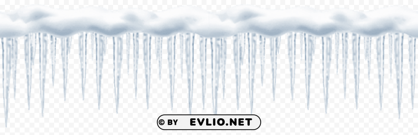 long icicles transparent PNG images without watermarks