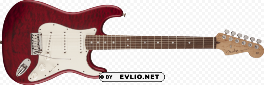 electric guitar Isolated Object on Transparent Background in PNG
