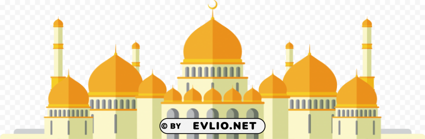 Mosque vector PNG images without subscription