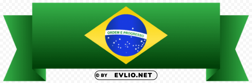 brazil green banner Transparent PNG graphics assortment