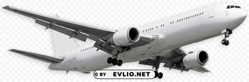 bottom taking off plane Transparent PNG Isolated Item