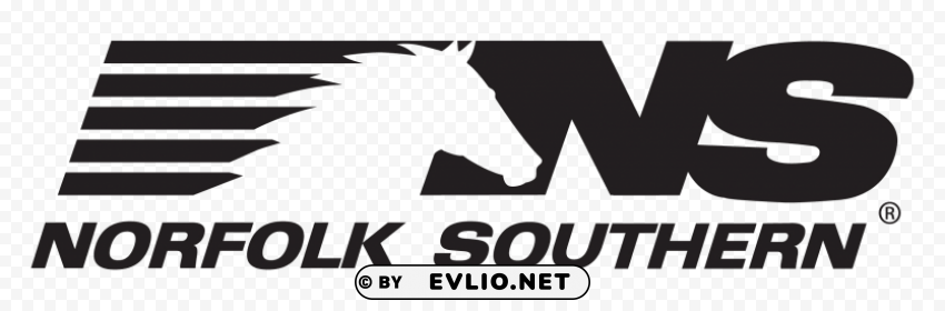norfolk southern logo ClearCut Background Isolated PNG Design
