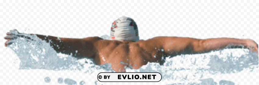 swimming back Clear PNG pictures free