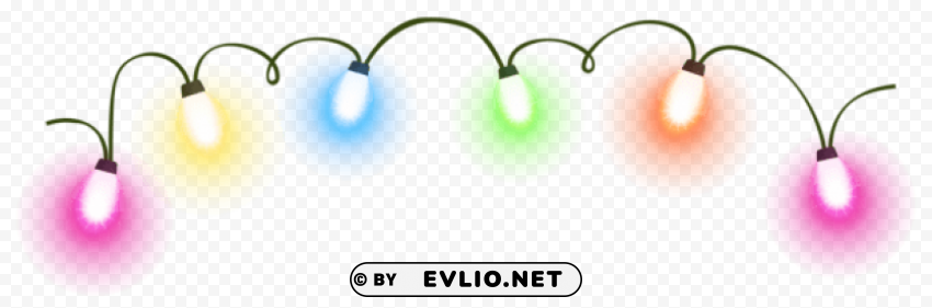 transparent christmas lights PNG images with high-quality resolution PNG Images c9bbd370