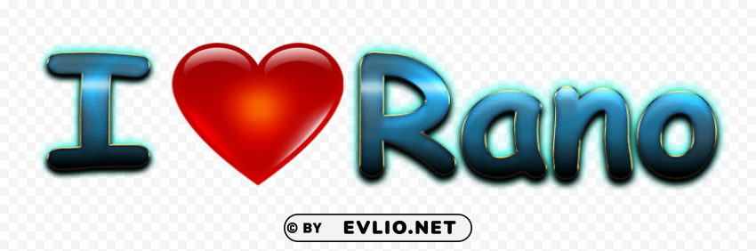 rano heart name HighQuality PNG Isolated Illustration