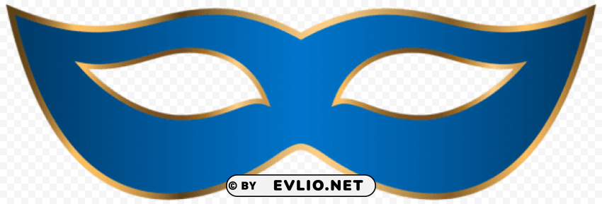 blue carnival mask Transparent PNG Isolated Graphic Detail clipart png photo - e2806f15