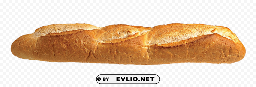 long loaf bread PNG images with transparent backdrop