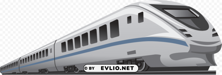 Train PNG Graphic Isolated On Clear Backdrop