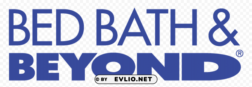 Bed Bath  Beyond Logo Transparent PNG Isolated Graphic Design