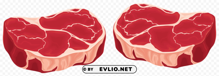 steak PNG images with transparent elements pack