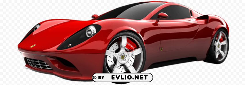 Transparent PNG image Of ferrari side Clear Background PNG Isolated Subject - Image ID 2e3ec82a