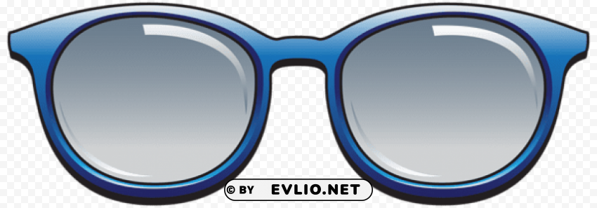 blue sunglasses Clear background PNG elements clipart png photo - 2344b51c