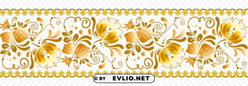 yellow decoration Transparent PNG images complete package