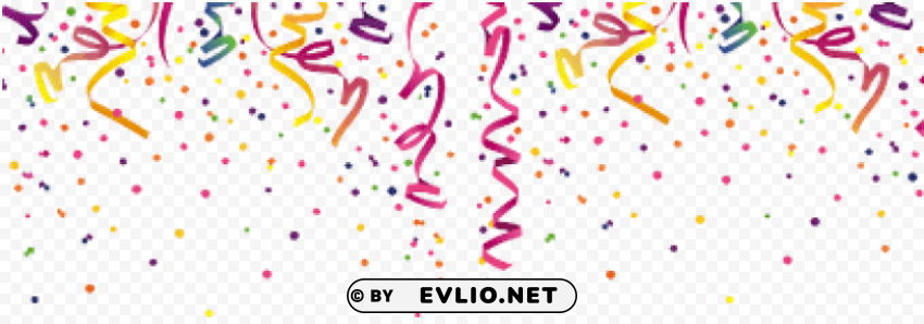 happy birthday decoration - happy new year 2018 confetti Clear background PNG elements