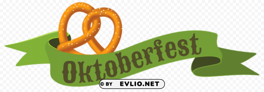 oktoberfest green banner Transparent PNG images for graphic design