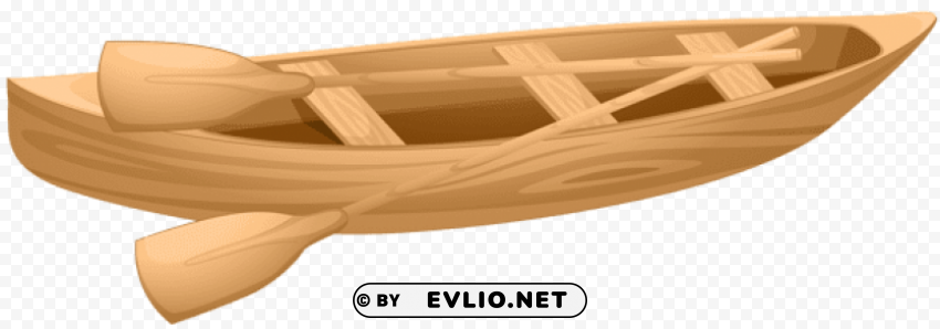 wooden boat Free PNG images with alpha channel