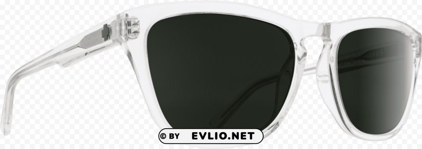clear frame spy sunglasses HighQuality Transparent PNG Element