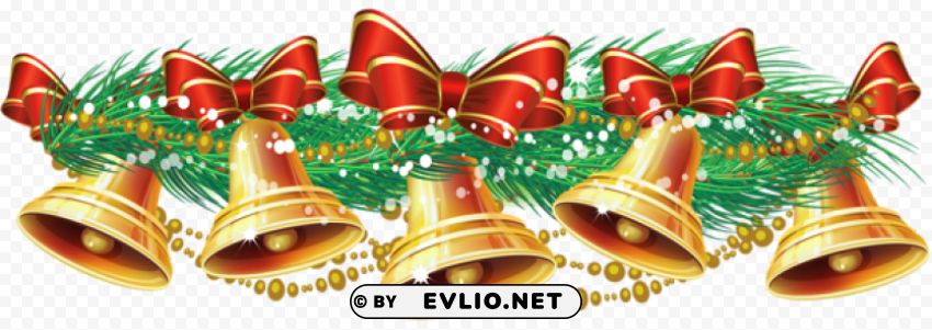 Christmas Golden Bells High-resolution Transparent PNG Files