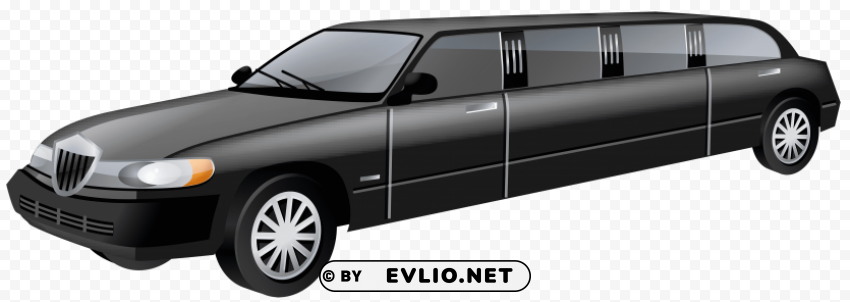 limousine Isolated Item with Clear Background PNG