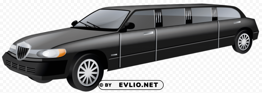 limousine Isolated Item with Clear Background PNG clipart png photo - 9cbb0d85