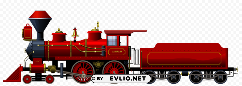red locomotive Clear PNG pictures package