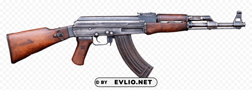 wooden ak-47 PNG for blog use