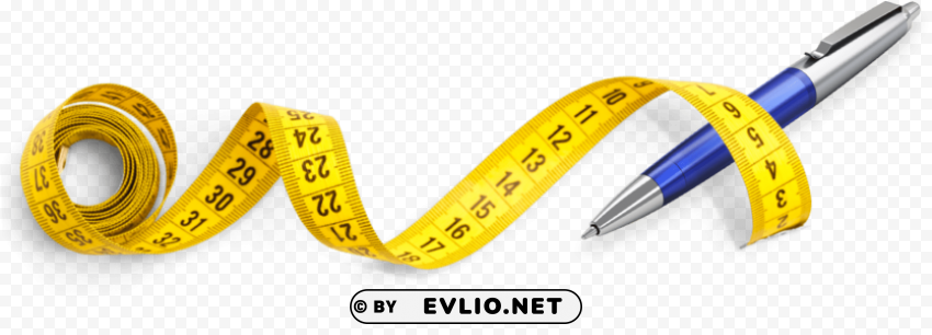 measure tape Isolated Item in Transparent PNG Format