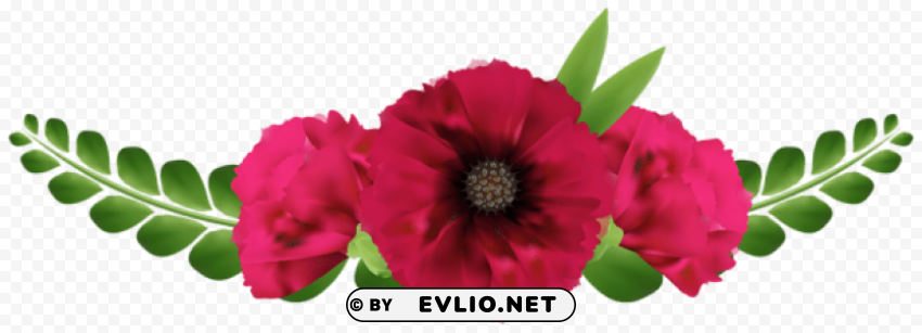 beautiful red flowers clip-art PNG images with no limitations