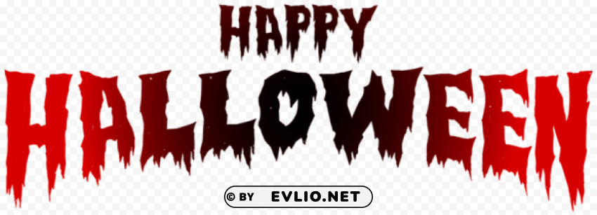 happy halloween Free PNG download