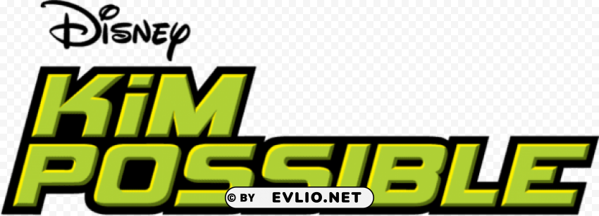 kim possible logo Isolated Object with Transparent Background in PNG