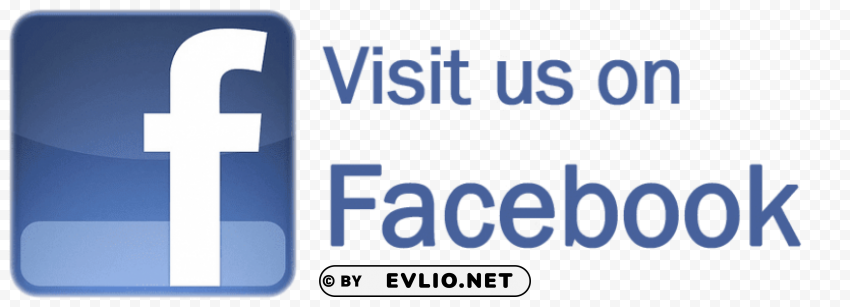 visit us on facebook logo PNG images with clear alpha layer